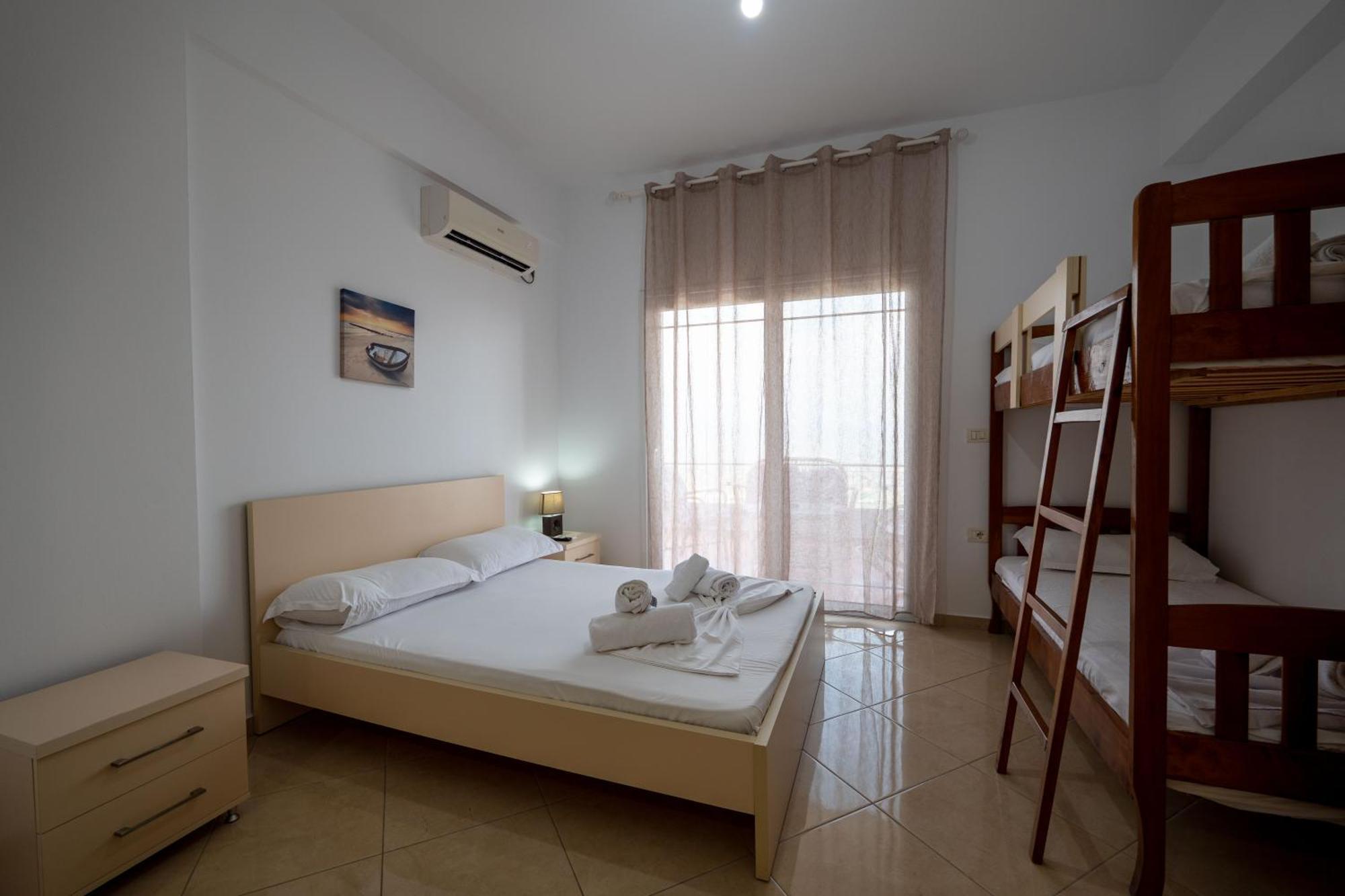 Vila Flamuri Sarande Bagian luar foto