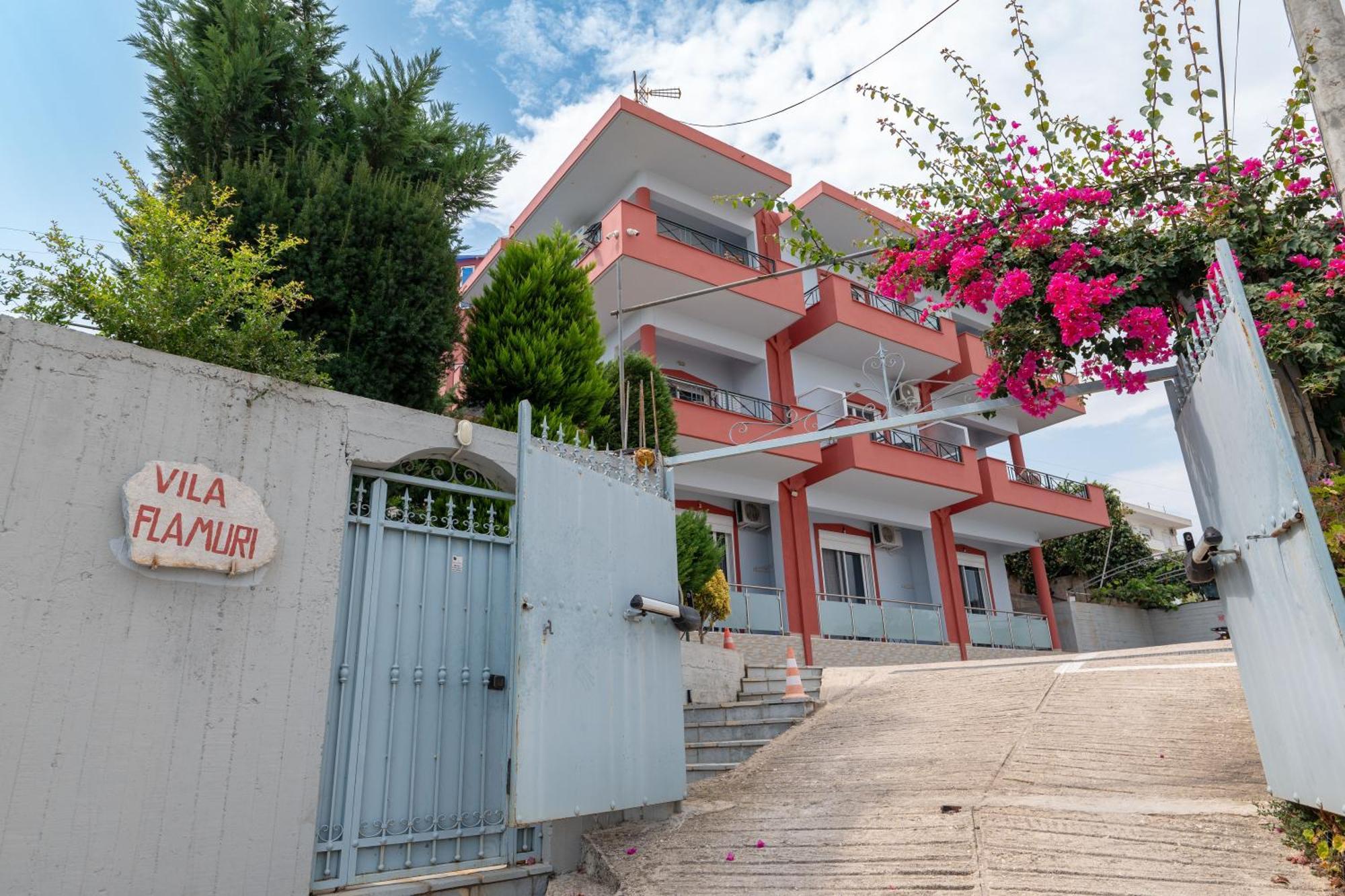 Vila Flamuri Sarande Bagian luar foto