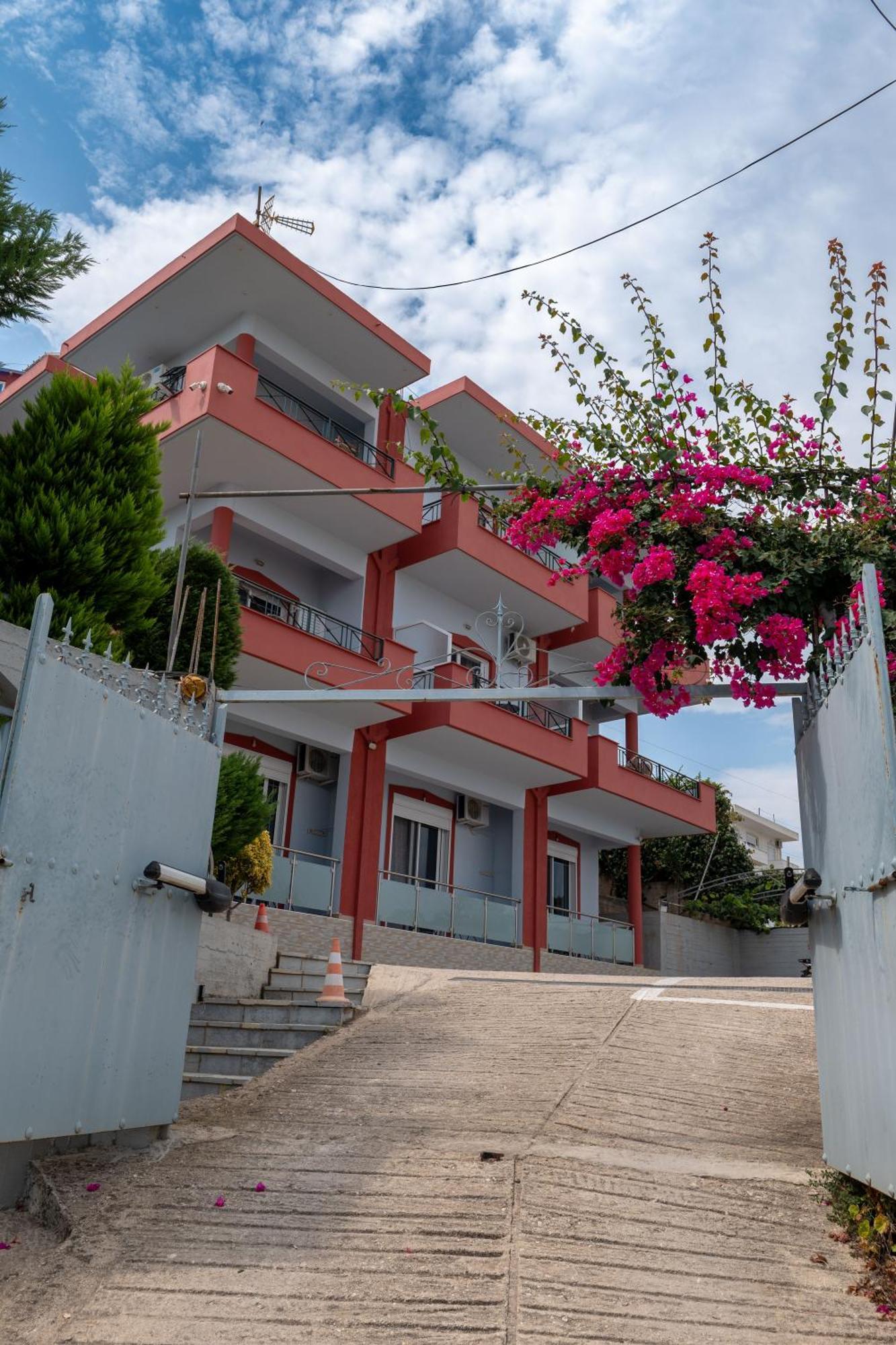 Vila Flamuri Sarande Bagian luar foto