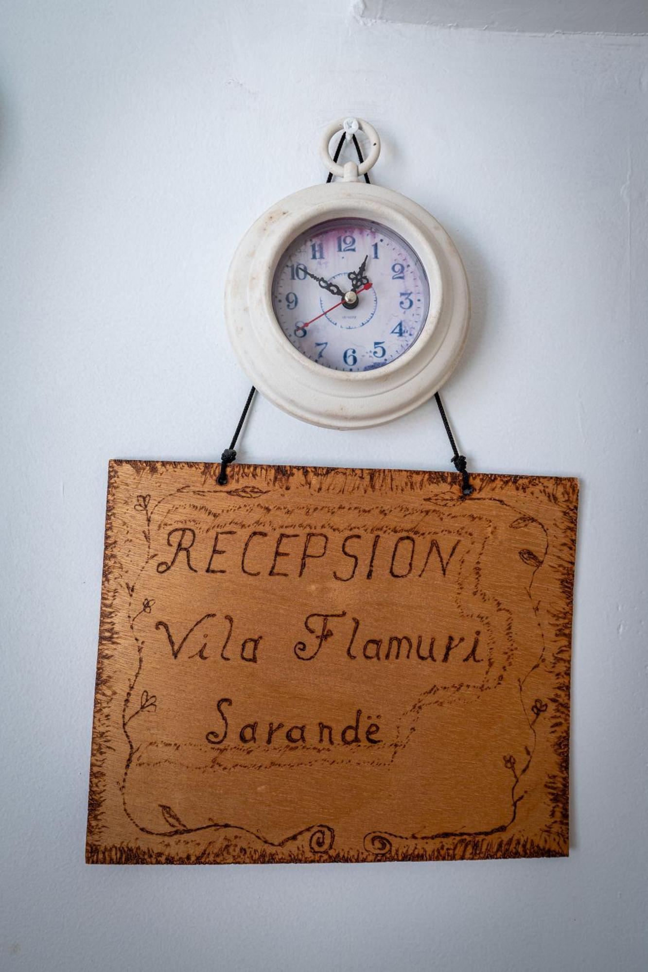 Vila Flamuri Sarande Bagian luar foto