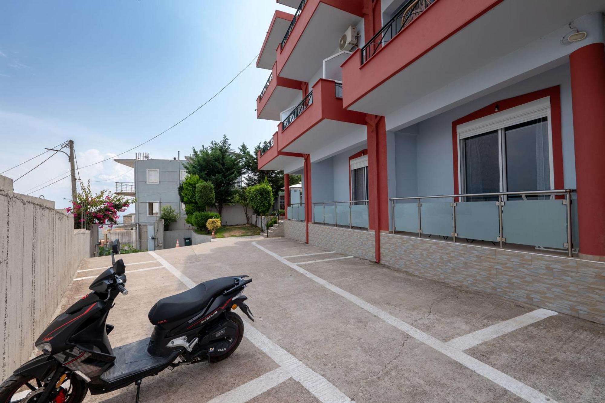 Vila Flamuri Sarande Bagian luar foto